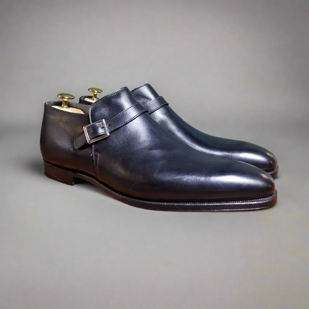 Portman III Black Calf, Crockett & Jones