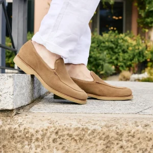Salcombe 2 Loafer, Desert Suede 'Wedge' Crockett & Jones