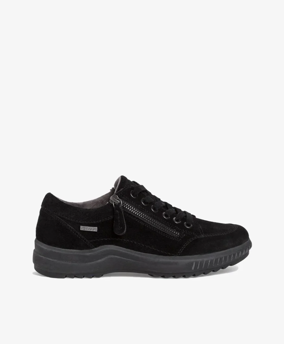 Sneakers comfort - Sort - Dame