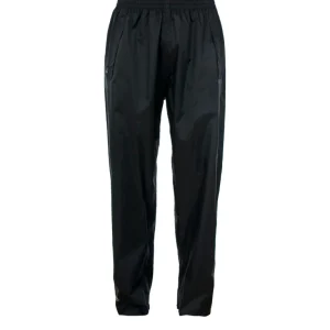 Trespass Sort Qikpac Unisex Regnbukser