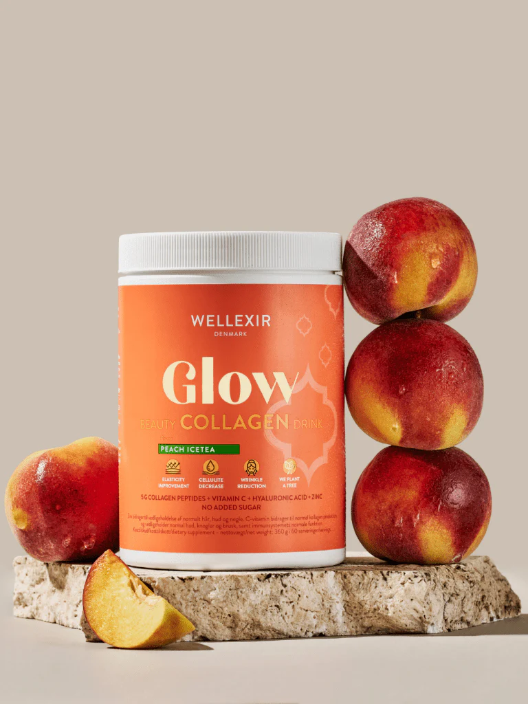 Wellexir Glow Beauty Drink - Peach Icetea - 360G