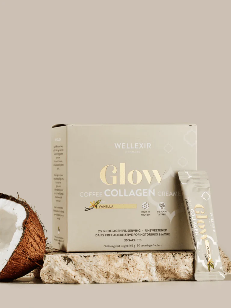 Wellexir Glow Beauty Drink - Vanilje Coffee creamer - Bild 3