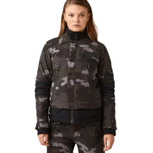 Bikerjacka för kvinnor